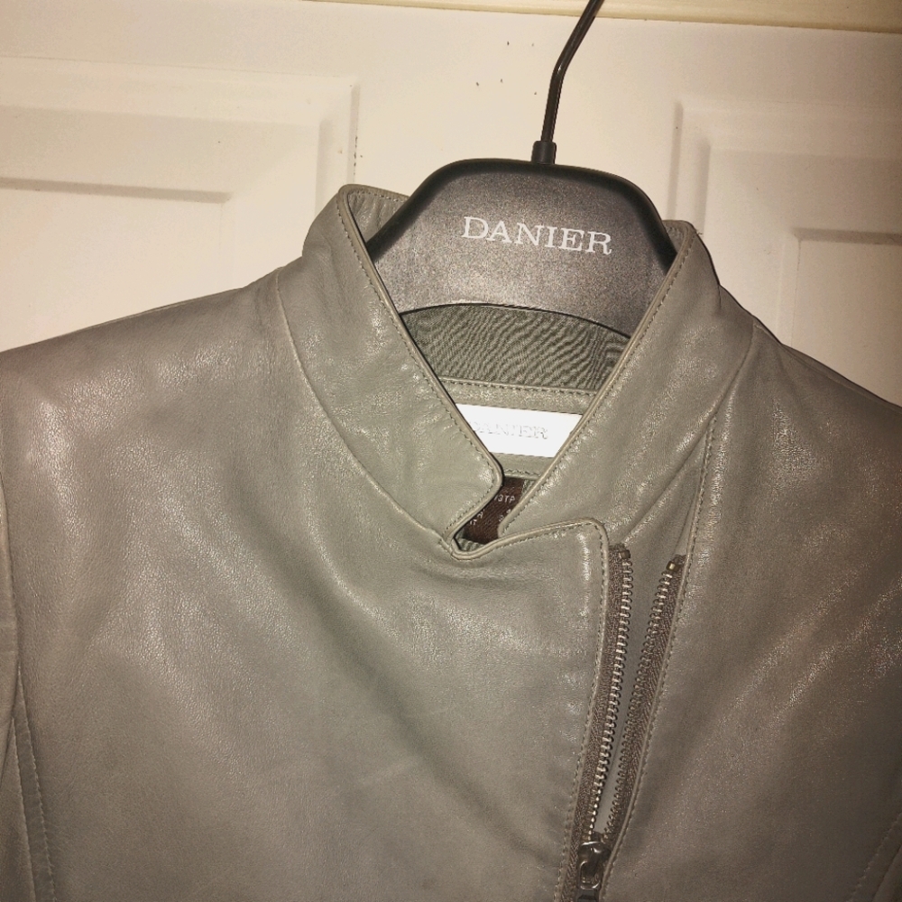 Women's leather jacket